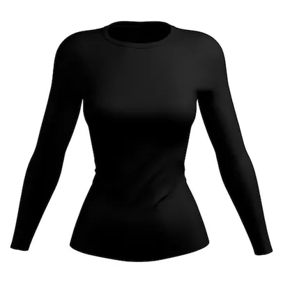 Camiseta Feminina Proteção Solar UV Camisa Térmica Manga Longa Praia Bike Treino Esporte Academia