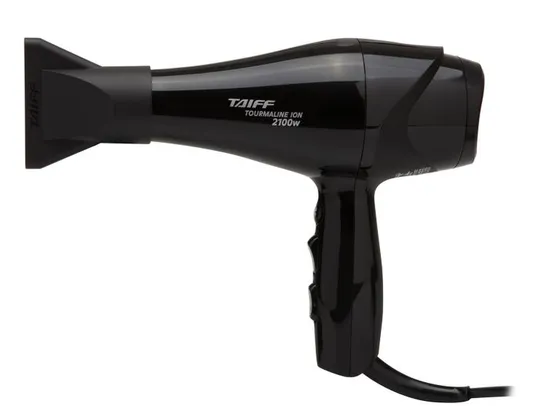 Secador De Cabelo Taiff Elegance New Tourmaline - Preto 2100W 2 Veloci