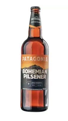 Cerveja Patagônia Bohemian Pilsener Lager - Garrafa 740ml