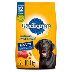 Ração para Cachorro Adulto Pedigree Nutri Essencial Carne 10,1 Kg