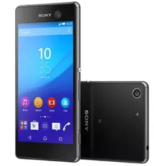 [SC 79]Smartphone Sony Xperia M5 Dual Chip Android 5.0 Tela 5" 16GB 4G Câmera 21MP - Preto