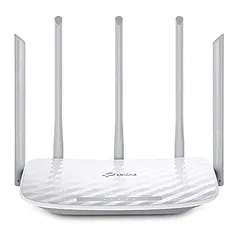 [ PRIME ] Roteador Fast Wi-Fi TP-Link Archer C60 Wireless Dual Band 2.4/5 GHz AC1350, MU-MIMO Beamforming, Controle dos Pais, Rede de Convidados