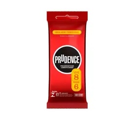 Preservativo Prudence Lubrificado Leve 8 Pague 6