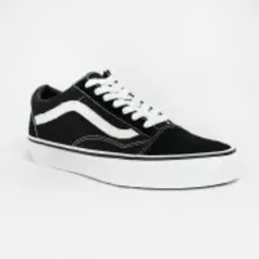 Tênis Vans Old Skool Black White - 34 ao 37