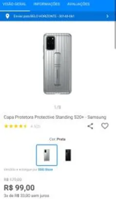 Capa protetora Protective Standing S20+