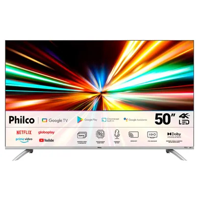 [Regional] Smart TV 4K LED 50" Philco Google TV PTV50G2SGTSSBL