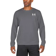 Moletom de Treino Masculino Under Armour Rival Terry Logo Crew