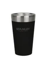 Copo Térmico de Cerveja Stanley Bebida Geladas Quentes 473ml Preto R$86