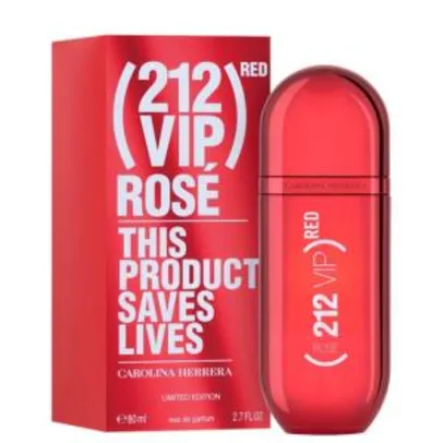 Perfume 212 VIP Rosé RED - Ed. Limitada 80ml | R$ 437