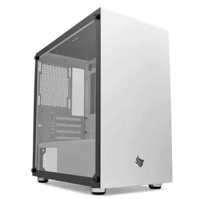 [PIX] Gabinete Gamer Pichau HX300 White Lateral Vidro, PG-HX3-W01