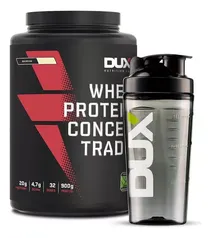 Whey Protein Concentrado + Coqueteleira Fumê 800ml