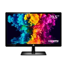 Monitor LED 19.5", Widescreen, HDMI + VGA, Preto, Fox - Bivolt