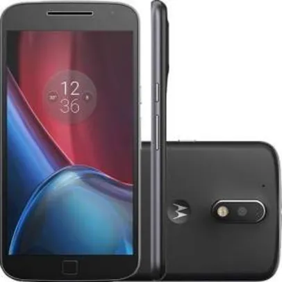 [AMERICANAS] Smartphone Moto G 4 Plus Dual Chip Android 6.0 Tela 5.5'' 32GB Câmera 16MP - Preto  - R$1349