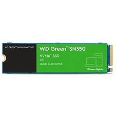 Western Digital WD Green PC SN350 NVMe SSD 240GB, PRETO, WDS240G2G0C