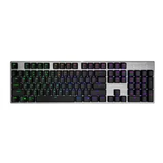 Teclado Gamer Cooler Master SK653, Wireless, RGB, Switch Low Profile Azul, SK-653-GKTL1-US