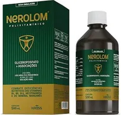 Nerolom Polivitamínico - Sabor Laranja 500ml | R$ 35