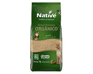 [Prime] Açúcar Demerara Orgânico Native 1kg R$3,99