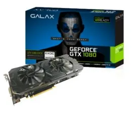 Placa de Vídeo Galax Geforce® Gtx 1080 Ex Oc 8Gb - R$2327