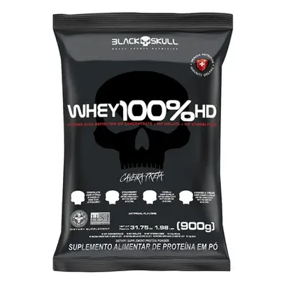 Whey 100% Hd Refil 900g - Black Skull