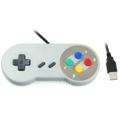 Controle Retrô para emular SNES no PC