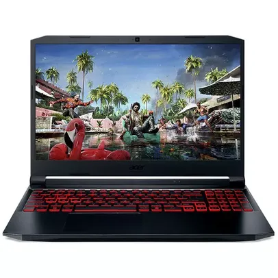 Notebook Gamer Acer An515-5759at I5 8gb 512gb Ssd 15.6'' W11 Cor Preto