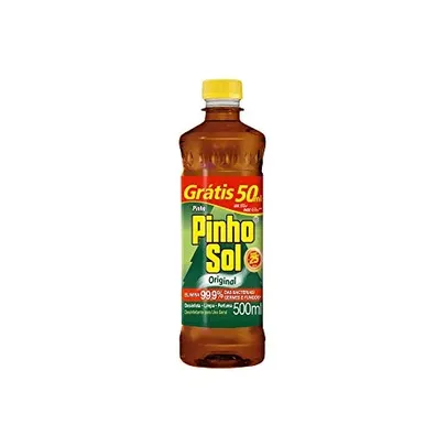 Desinfetante Pinho Sol Original 500Ml Promo Leve 500Ml Pague 450 Ml