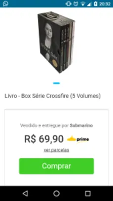 Box Crossfire 5 Volumes por R$69