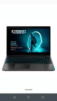 Notebook Gamer Lenovo Ideapad L340, Intel Core i5-9300H R$4100