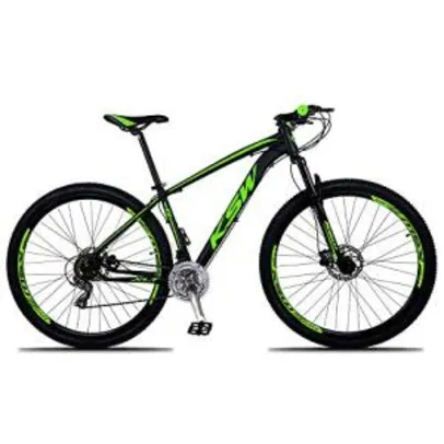 Bicicleta Aro 29 KSW XLT 24v Câmbios Shimano TX-800 - R$650