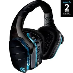 Headset Gamer Logitech G933 Artemis Spectrum Sem fio RGB 7.1 Dolby Surround - R$ 665