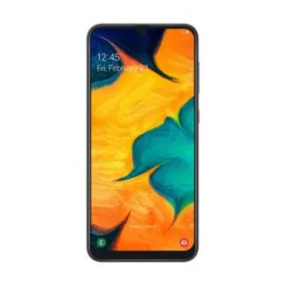 Smartphone Samsung Galaxy A30 64GB Dual Chip Android 9.0 Tela 6.4 Octa-Core 1.8GHz | R$1.365
