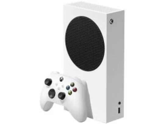 Xbox Series S 2020 Nova Geração 512GB SSD - 1 Controle Branco Microsoft R$2509