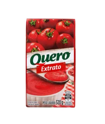 (M.PAY) EXTRATO DE TOMATE QUERO 320g | 0,29 cada