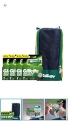 Kit 8 Carga Gillette Mach3 + Porta Chuteira [APP]