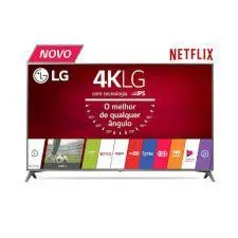 Smart TV 4K LG LED 43” com webOS 3.5, Ultra Surround e Wi-Fi - 43UJ6565 - R$1885