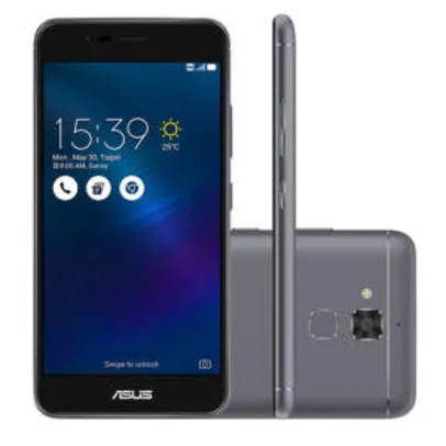 SMARTPHONE ASUS ZENFONE 3 MAX CINZA QUAD CORE 16GB, ASUS-ZC520TL R$697