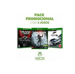 Kit Game Gears Of War Ultimate Edition + Rise Of The Tomb Raider + Forza Motorsports 7 - Xbox One