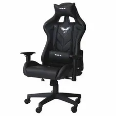 Cadeira Gamer Eaglex Reclinável Giratória Preta | R$874