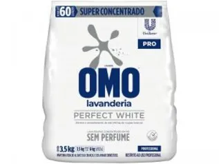 Sabão em Pó Omo Lavanderia Perfect White - Profissional Concentrado 3,5kg - R$21