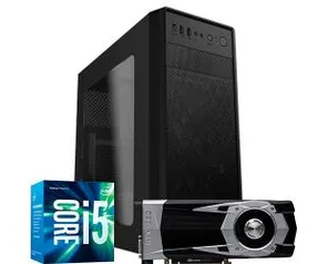 Computador Gamer i5-7400, GeForce GTX 1060 3GB, Ram 8Gb, HD 1Tb, 500W, Si-5100 - R$3043,84