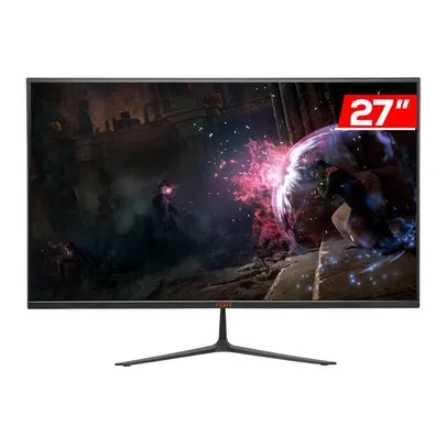 MONITOR GAMER PICHAU ATHEN V2L 27, 27 POL., IPS, FHD, 1MS, 75HZ, FREESYNC, VGA/HDMI, PG-ATHV2L27-BL01