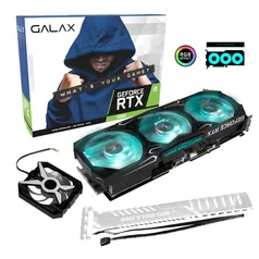 Placa de Vídeo Galax GeForce rtx 3080 sg 1-Click oc lhr 12GB GDDR6X 384Bit - 38NOM5MD99SS