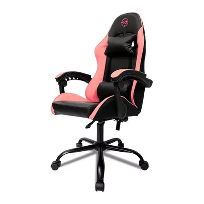 CADEIRA GAMER TGT HERON, PRETA E ROSA, TGT-HR-BPK01