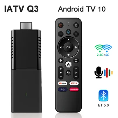 TV Stick Android 10  4K IATV Q3