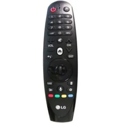Controle Remoto Smart Magic Original para TV LG NA-MR18BA Preto