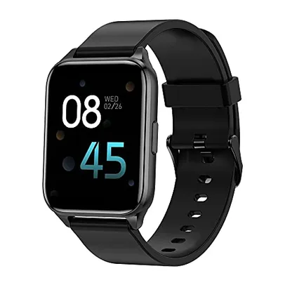 Smartwatch 1.69‘’ Tela Full Touch Colorida, IP68 à Prova d'água e com Monitor de Frequência Cardíaca