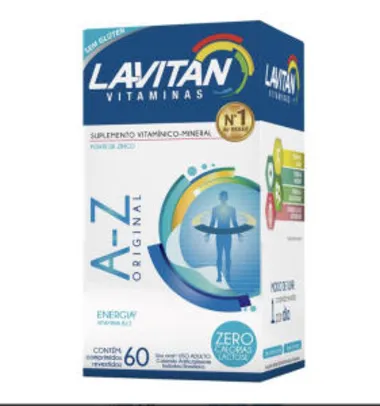 LAVITAN A-Z 60 COMPRIMIDOS - R$13
