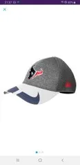 Boné New Era Houston Texans Aba Curva 3930 Spotlight Masculino - Cinza por R$ 36