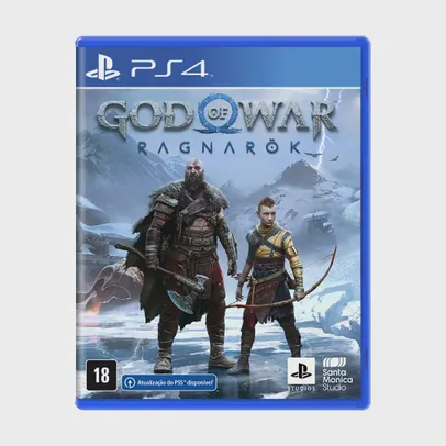 Jogo God of War: Ragnarok - PS4