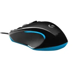 Mouse Gamer Logitech G300S, 9 Botões, 2500 DPI, Black - R$59